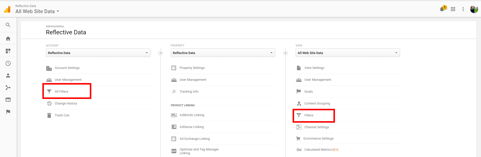 In Which Order Does Google Analytics Filter Data