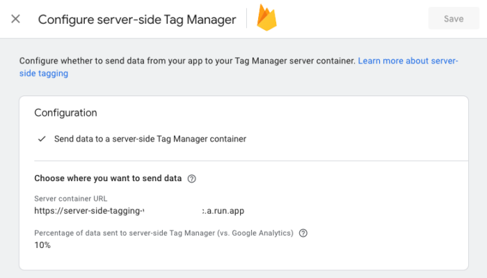 Enable Server-Side Tag Manager in GA4